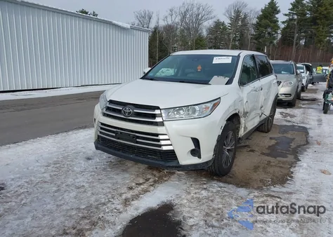 2019 Toyota Highlander Le from USA, damaged, VIN 5TDBZRFH4KS993888
